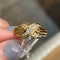 Vintage Intertwined Knot Lab-Grown Diamond Ring - floysun