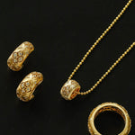Vintage Italian Brushed Clover Necklace - floysun