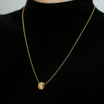 Vintage Italian Brushed Clover Necklace - floysun