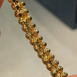 Vintage Italian Heavy Twisted Link Bracelet - floysun