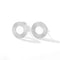Vintage Luxury Fluted Circle Stud Earrings - floysun