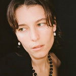 Vintage Natural Agate & Pearl Necklace - floysun