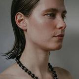 Vintage Natural Agate & Pearl Necklace - floysun