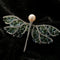 Vintage Nature-Inspired Pearl & CZ Statement Brooches – 9 Styles - floysun