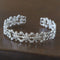 Vintage Palace Lace Filigree Open Cuff Stackable Bracelet - floysun