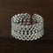 Vintage Palace Lace Filigree Zircon Open Ring - floysun
