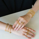 Vintage Palace Lace Filigree Zircon Open Ring - floysun