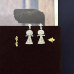 Vintage Poseidon 925 Sterling Silver Dangle Earrings - floysun