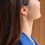Vintage Poseidon 925 Sterling Silver Dangle Earrings - floysun