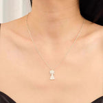 Vintage Poseidon 925 Sterling Silver Pendant Necklace - floysun