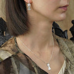 Vintage Poseidon 925 Sterling Silver Pendant Necklace - floysun