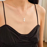 Vintage Poseidon 925 Sterling Silver Pendant Necklace - floysun