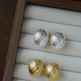 Vintage Shell Pearl Earrings | Baroque Statement Earrings - floysun