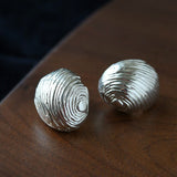 Vintage Shell Pearl Earrings | Baroque Statement Earrings - floysun