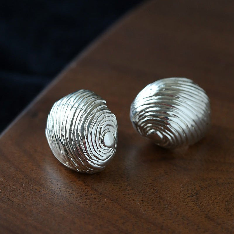 Vintage Shell Pearl Earrings | Baroque Statement Earrings - floysun