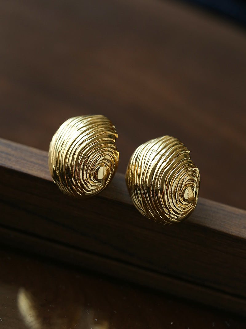Vintage Shell Pearl Earrings | Baroque Statement Earrings - floysun