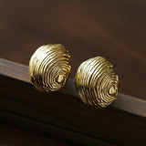 Vintage Shell Pearl Earrings | Baroque Statement Earrings - floysun