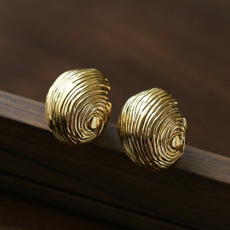 Vintage Shell Pearl Earrings | Baroque Statement Earrings - floysun