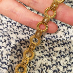 Vintage Weave Circle Pavé Bracelet - floysun