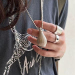 Vintage Woven Carafe Pendant Necklace - floysun