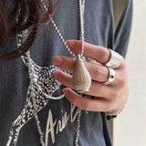 Vintage Woven Carafe Pendant Necklace - floysun