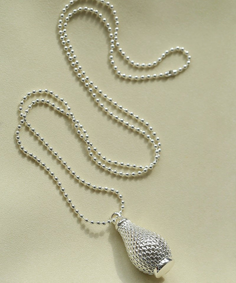 Vintage Woven Carafe Pendant Necklace - floysun