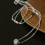Vintage Woven Sphere Pendant Necklace - floysun