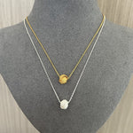 Vintage Woven Sphere Pendant Necklace - floysun