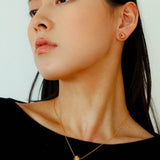 Vintage Woven Sphere Pendant Necklace - floysun