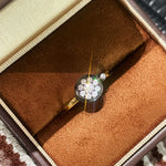 “Wealth & Fortune” Full - Pave Coin Ring - floysun