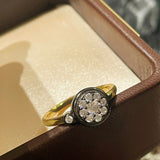 “Wealth & Fortune” Full - Pave Coin Ring - floysun