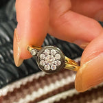 “Wealth & Fortune” Full - Pave Coin Ring - floysun