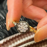 “Wealth & Fortune” Full - Pave Coin Ring - floysun