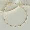 White Jade Beaded Necklace - floysun