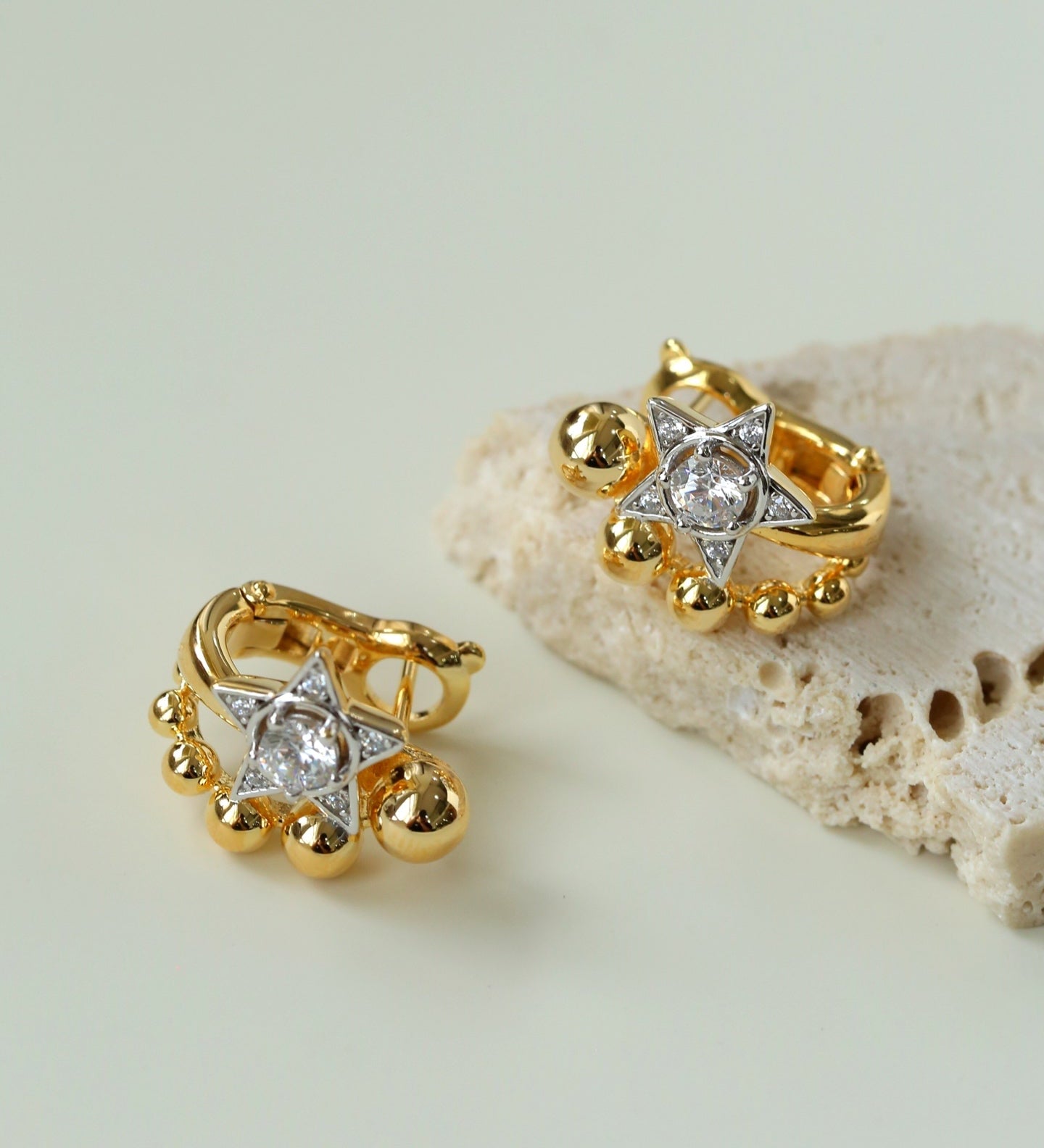 Wishing Star Stud Earrings - floysun