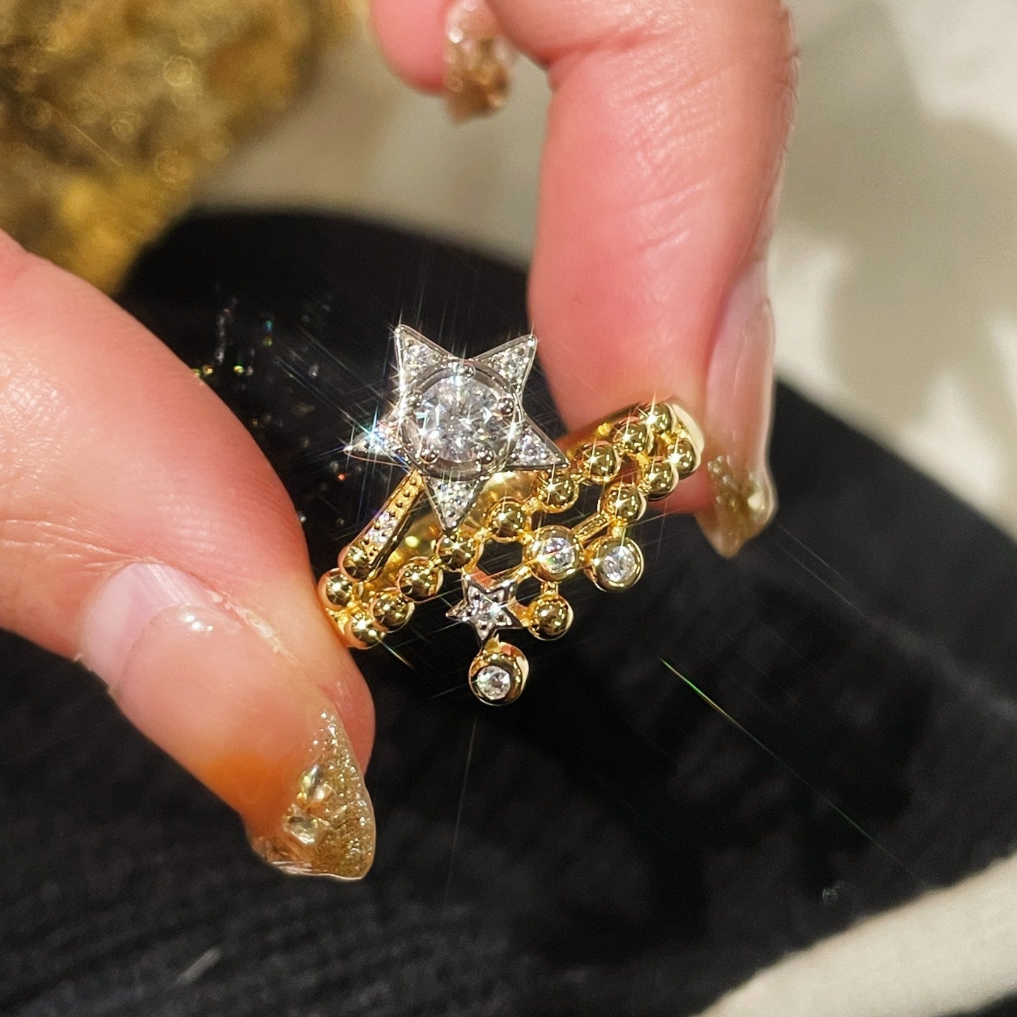 Wishing Star Trail Ring - floysun