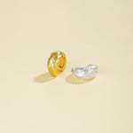 Woven Textured Brushed C - Shape Ear Cuff - floysun