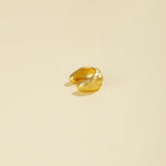 Woven Textured Brushed C - Shape Ear Cuff - floysun