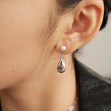 Dewdrop Earrings: Radiant Elegance