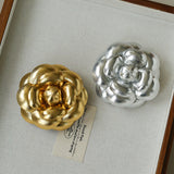 Chanel-Inspired Camellia Two-Way Brooch & Hair Clip