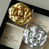 Chanel-Inspired Camellia Two-Way Brooch & Hair Clip