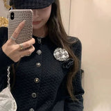 Chanel-Inspired Camellia Two-Way Brooch & Hair Clip