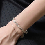 Delicate Daisy Open Cuff Bracelet