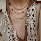 Sunstone Blossom Necklace