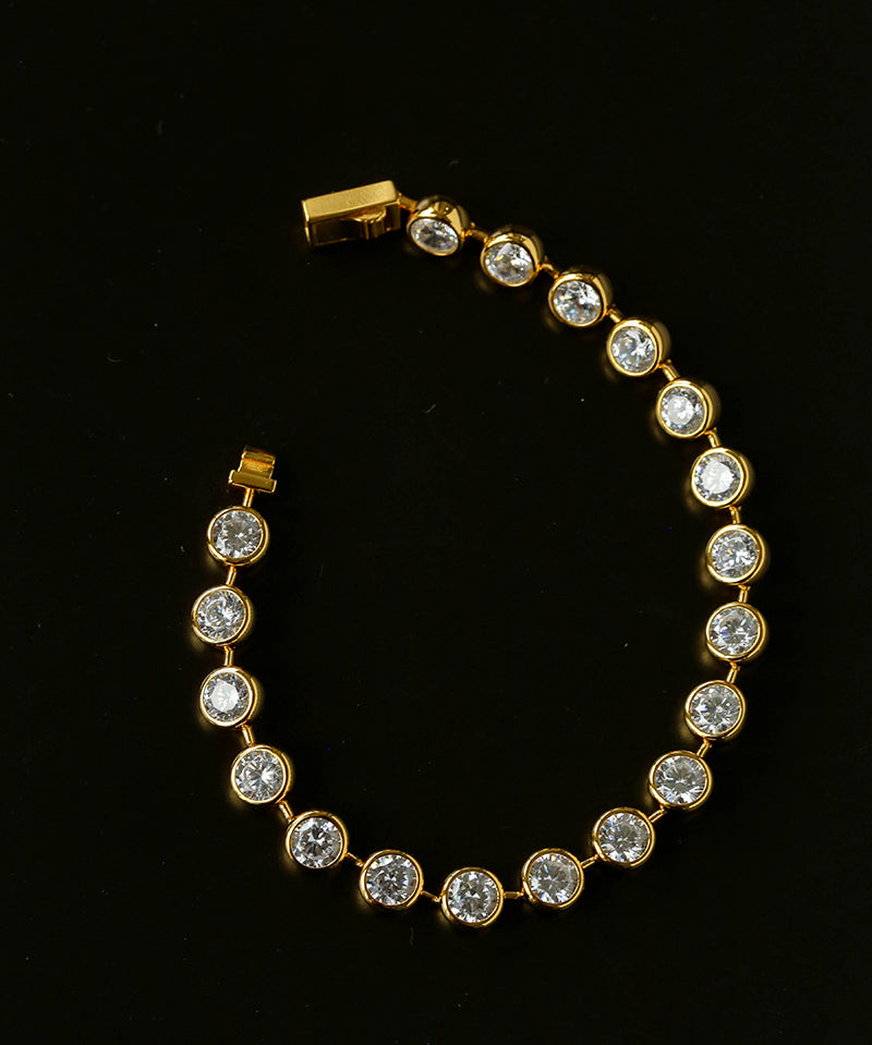 Bubble Pavé Zircon Bracelet