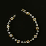 Bubble Pavé Zircon Bracelet