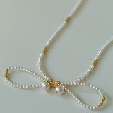 Transformable Magnetic Pearl Necklace