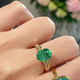 Paraiba Ice Sugar T-Bar Ring
