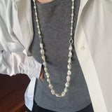 Convertible Pearl Layered Necklace