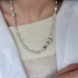 Convertible Pearl Layered Necklace